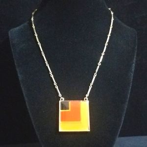 Vintage Signed Sarah Coventry Front Row Gold Tone Choker, 1977